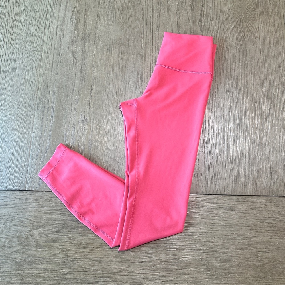 Lululemon Wunder Train High-Rise Tight 25” Size 6 Raspberry Pink - Picture 10 of 10